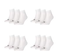 12 Paire Puma Unisexe Quart Chaussettes Baskets Gr. 35 - 49 Femme Homme