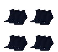 12 Paire Puma Unisexe Quart Chaussettes Baskets Gr. 35 - 49 Femme Homme