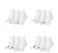 12 Paire Puma Unisexe Quart Chaussettes Baskets Gr. 35 - 49 Femme Homme