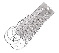 12 paires de boucles d'oreilles Hoop Set Big Circle boucle d'oreille bijoux pour femmes filles, Dia 2-7.5cm Durable et utileIntelligence pratique.