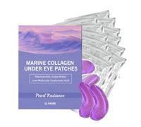 12 Paires Patch Yeux Anti Cernes, Anti-Poches & Rides Masque Contour des Yeux à l’Acide Hyaluronique Niacinamide, Patch Cernes Hydratant Anti-âge