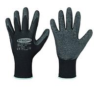 Feldtmann Gants Finegrip T. 9 noir nylon avec latex rétréci EN 388 cat. II Quantité:12