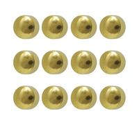 12 Paires Studex Mini 2mm Boule Plaine Traditionnelle Plaqué Or Lunette Réglage Oreille Piercing Boucles D'oreilles