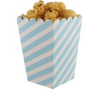 12 paquets de boîtes à pop-corn jetables en papier, Récipient à pop-corn en papier ouvert sur le dessus Pour les fêtes de carnaval au cinéma, Mini seau à pop-corn, Nuggets de poulet