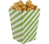 12 paquets de boîtes à pop-corn jetables en papier, Récipient à pop-corn en papier ouvert sur le dessus Pour les fêtes de carnaval au cinéma, Mini seau à pop-corn, Nuggets de poulet