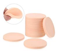 12 Paquets Ensemble d'Éponges de Peinture du Visage Éponge de Maquillage Feuilletée Taille Unique Adulte Unisexe Éponges en Mousse (Couleur de Peau Ronde)