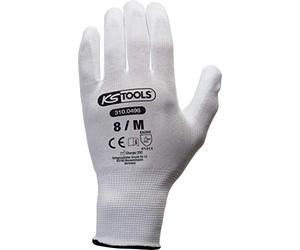 12 pares de guantes microtricotados, tam.8