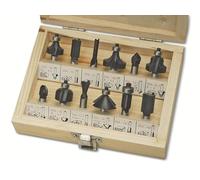 12 pce. carbide cutter set Brüder Mannesmann 545-012Carbide Shaft diameter 8 mm