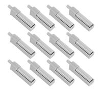 12 PCS Amortisseur de Porte de Meuble, Amortisseurs Porte Placard Push to Open, Système Poussoir pour Portes de meubles et armoires, pour Cuisine, Salle de Bain, Tiroirs et Rangements