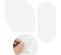 12 Pcs Clear Waterproof TPU Repair Patches-Repair Stickers for Tents,Inflatable Mattresses,Down Jackets and Swimming Rings-Multipurpose Strong Adhesive