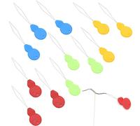 12 Pcs Enfile-Aiguilles, Enfile-Aiguilles en Plastique pour Couture, Plastique DIY Enfile-Fil, Point de Croix Enfile-Aiguilles, Fil Enfile-Aiguille à Coudre, pour Coudre à Main & Quilting Craft