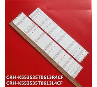 12 PCS For 1 TV Kit 12pcs A MENÉ LA Bande Pour Haier 55E5500U 55E5500 RLD5515A CRH-K553535T0613L4CF-Rev1.1 CRH-K553535T0613R4CF-Rev1.0 PLED5529A-C Nipseyteko