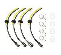 12 Pcs Kit Universal de Durite Essence Débroussailleuse, Pièces de Tuyau Essence Débroussailleuse pour Trimmer à Essence, Compatible avec Débroussailleuse, Tondeuse, Taille Haie Thermique, Tronçonneus