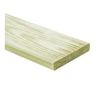 12 pcs Lames de terrasse 1,44 m² 1m Bois de pin imprégné
