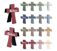 12 PCS Magnetic Cross Bookmarks - Christian Religious Bible Verse Book Marks, with Inspiration Sayings, for Study, Readers, Teachers, Students (16 pcs-B)
