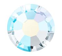 12 pcs PRECIOSA MC Chaton Rose MAXIMA Flatback stone, ss30 (approx. 6.3-6.5 mm) Crystal AB (PREMIOSA MC CHATON ROSE MAXIMA PASTERIE PASSION Crystal AB)