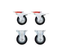 vidaXL 12 pcs Roulettes 100 mm G