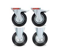 12 pcs Roulettes 200 mm