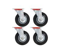 vidaXL 12 pcs Roulettes pivotantes 125 mm