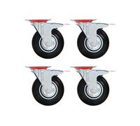 12 pcs Roulettes pivotantes 125 mm