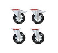 12 pcs Roulettes pivotantes 160 mm