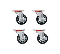 12 pcs Roulettes pivotantes 75 mm