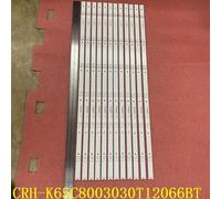 12 pcs/set LED rétro-éclairage barre Pour HAIER 65UG6550G 65UGX3500 65UG6550GA LVU650CSDN CRH-K65C8003030T12066BT-REV1.0 Nipseyteko