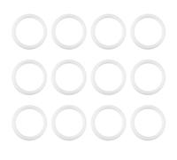 12 PCS Silicone Ring Adapter,Bébé Porte-Sucette,For Child Pacifier Holder Clip,Safe Silicone O-Rings,Accessoires Anneau De Sucette,Kiuiom