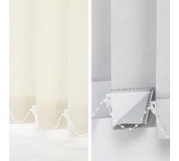 12 PCS Store Californien Plaque de Lestage Poids pour Stores verticaux 127mm Poids de Store Vertical Lattes Store Vertical en Poids Kit +10 Connecteur Cordon Stores + 10M Chaîne Aveugle Verticale