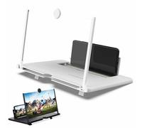 12" Phone Screen Magnifier,3D Pull-Out HD Screen Phone Projector,Stereoscopic Magnifier Newest Version Clearer,Foldable Stand for Watching Movies Playing Games,Supports All Smartphones(C)