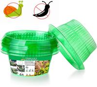 [12 Pi¿¿Ces]Protection Anti-Escargots, Protections Anti-Limaces, Protection Contre Les Escargots, Pour Vos Plants De Salades Et Choux - Prot¿¿Ge Les Plantes Contre Les Animaux, ? 24 Cm (12 Pi¿¿Ces)