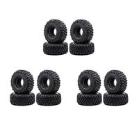 12 Pi¿¿Ces S¿¿Ries 118 Mm 1.9 Pneus En Caoutchouc Pneus Roue Pour 1/10 T¿¿L¿¿Command¿¿ Chenille Voiture Axiale Scx10 90046 Axi03007 Trx4 D90 Cc01