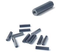 12 pices M3 * 20mm Hex Aluminium Entretoise Colonne Longueur 20mm 10-35mm Disponible pour Drone de Course FPV Quadcopter Multirotors DIY Cadre C