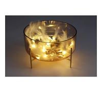 12 Pièce Chaîne avec Plumes 20 Leds Fonction Timer Alimentation Batterie 2,15m