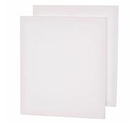 12 Pièce Châssis 40 x 50 cm100% Coton Toile Artistique Toile Huile