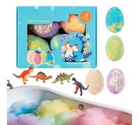 12-Piece Organic Bath Balls Set Gentle Children Fizzy Bombs Toys Kit - Safe Funny Bathing Play Relaxation Gift for Boys Girls Birthday Holiday Spa Essential Oils Skin Care Premium Kit