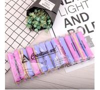 12-Piece Salon Cold Wave Rods Hair Curler for Womens DIY