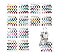12 Piece Seasonal Color Selection Cards - Effortles Portable Clear Seasonal