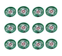 12 Pièces 1/4 W 0,25 W 8 Ohm 27MM Haut-Parleur Aimant Extérieur Rond Haut-Parleur, Amplificateur de Son, Accessoires pour Haut-Parleurs