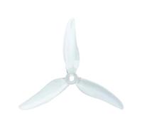12 pièces 6 Paires 5 Pouces 3 hélices Compatible avec Drone RC FPV Racing Compatible avec 2207 2306 Moteurs adaptés à différents modèles(6 Pair Transparent)