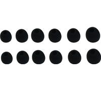 12 PIÈCES / 6 paires d'embouts de rechange Bouchons d'oreille Embouts en silicone pour écouteurs intra-auriculaires 3 tailles Petit Moyen Grand Accessoires pour écouteurs