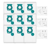 (12 pièces) 9 sacs à poussière de rechange + 3 filtres d'échappement AirClean pour aspirateurs Miele Guard L1/Guard S1. Compatibles avec les aspirateurs Miele Guard L1 et Guard S1.Sacs HyClean Pure TU