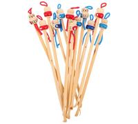 12 Pièces à Cérumen Manuelle, Poignée Cartoon, Réutilisable | Nettoyage Doux des Oreilles, Usage Maison et Voyage, Design Mignon, et Garçon et Filles