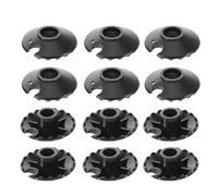 12 Pièces Accessoires pour Embouts de Bâtons de Randonnée, 14mm | Plastique Ultraléger, Installation Rapide, Anti-enfoncement, pour Marche, Trekking et Montagne, Lot Pratique