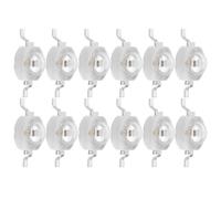 12 Pièces Ampoule de Remplacement LED par 3w Smd Réparation | Pièces de Rechange pour Lampes par LED, sans Recâblage, Compatible par Can et Dissipateurs Thermiques, Usage Professionnel