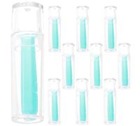 12 Pièces Applicateur de Lentilles de Contact en Silicone | Usage Quotidien et Voyage, Prise Douce pour L’œil, Léger, Plastique et Silicone, Format Pratique