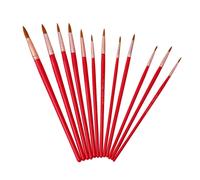 12 Pièces Aquarelle Brosse Ensemble Dessin Stylo Avancé Pointu Rond Huile Brosse De Haute Qualité Portable Art Peinture Fournitures Lava1