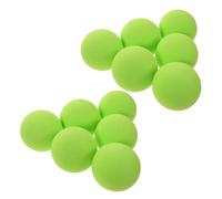 12 Pièces Balles Jouets en Mousse Souple 6cm, Vert Clair | Légères, sans Traces, pour Lanceurs et Jeux, Usage Garçon et Filles, Ados, Fêtes Familiales