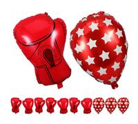 12 Pièces Ballons de Boxe Gonflables de Moufles, Film Aluminium
