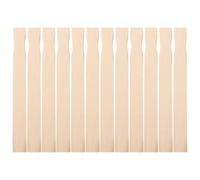 12 pièces Bâtonnets en Bois pour Peinture, Mélange 23x2,7x0,26cm | Bois de Bouleau, Forme Plate à Bords Arrondis, Finition Lisse, pour Époxy et Étiquettes